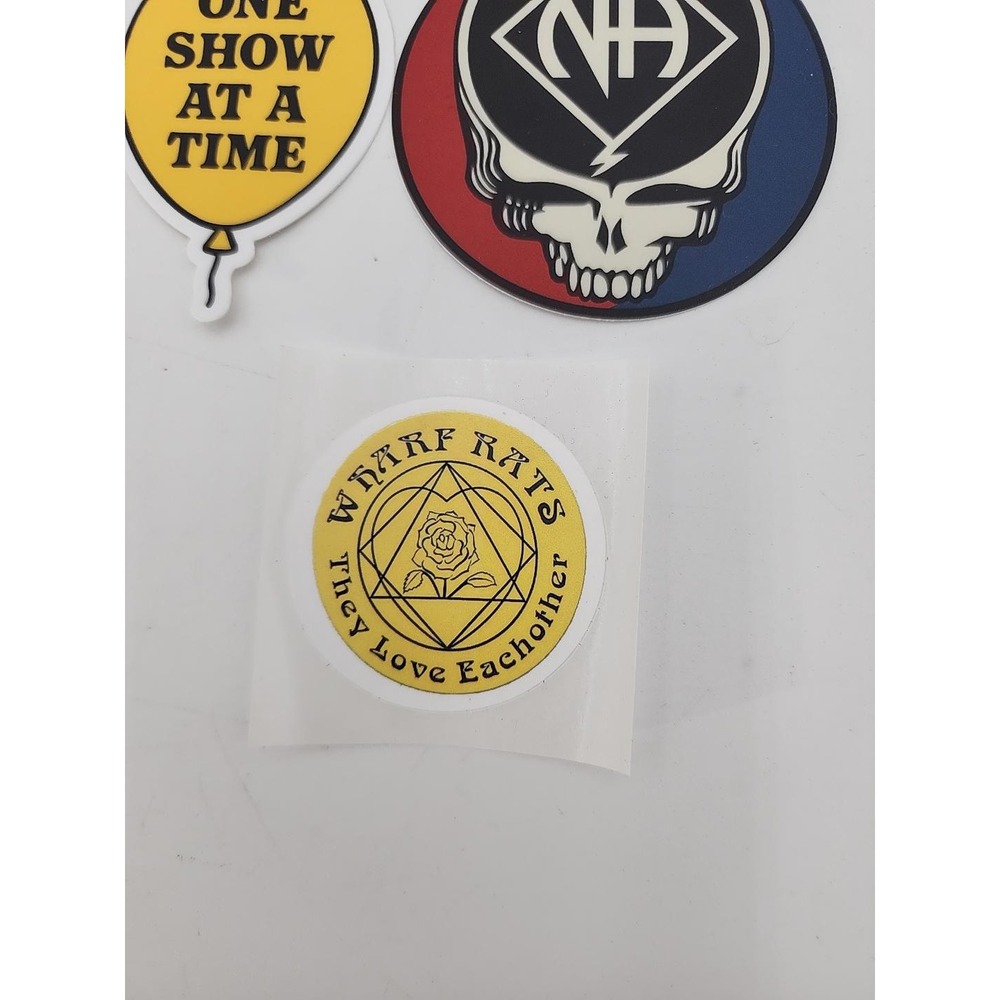Grateful Dead Wharf Rats Sticker Collection Phellowship Yellow Balloon - Picture 4 of 5